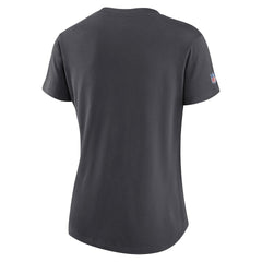 Jacksonville Jaguars Women's NFL Crucial Catch Performance T-Shirt - Anthracite - Nike