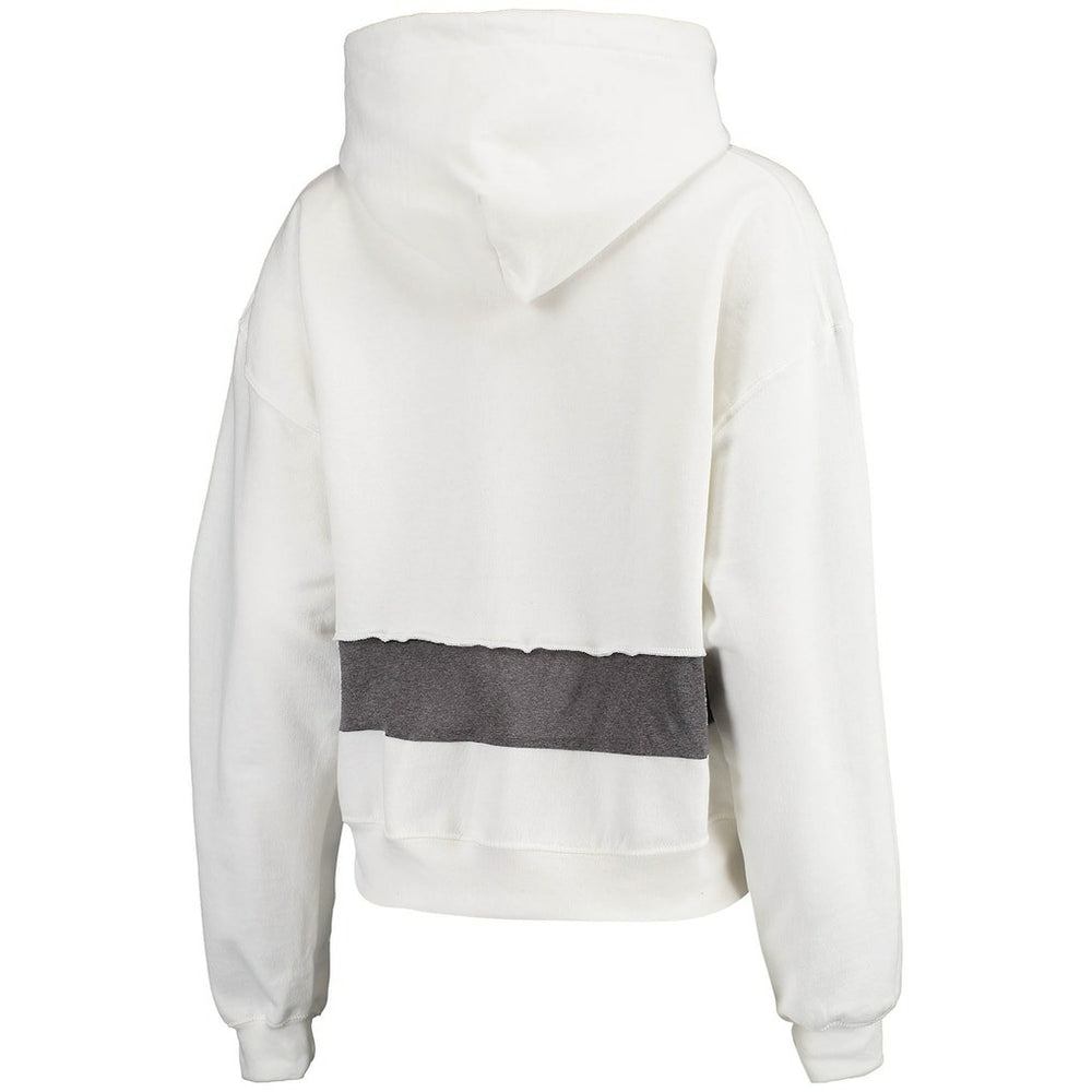 Arizona Cardinals Refried Apparel Women's Sustainable Crop Dolman Pullover Hoodie - White - NFL