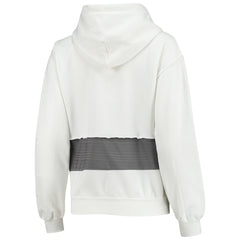 Tampa Bay Buccaneers Refried Apparel Women's Sustainable Crop Dolman Pullover Hoodie - White - NFL