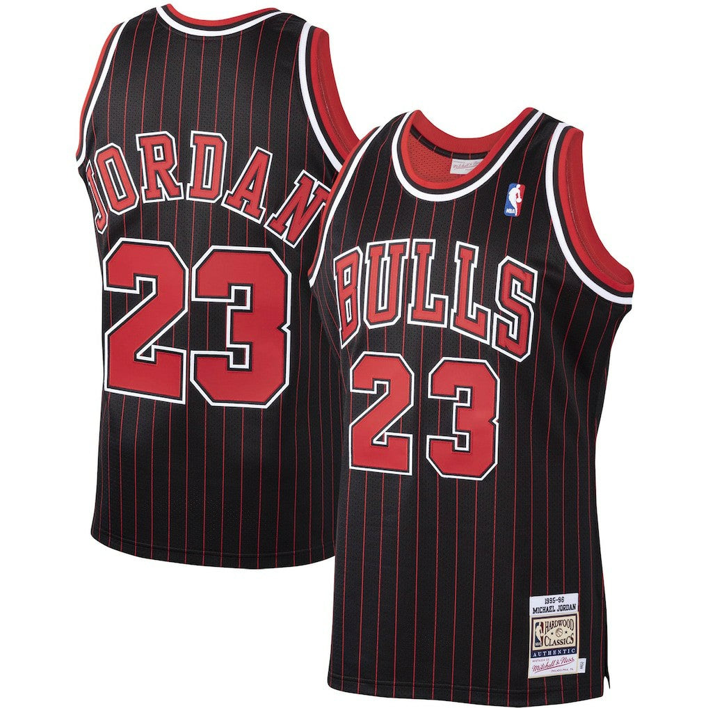 Mitchell & Ness Michael Jordan Chicago Bulls 1995/96 Hardwood Classics Authentic Jersey Black
