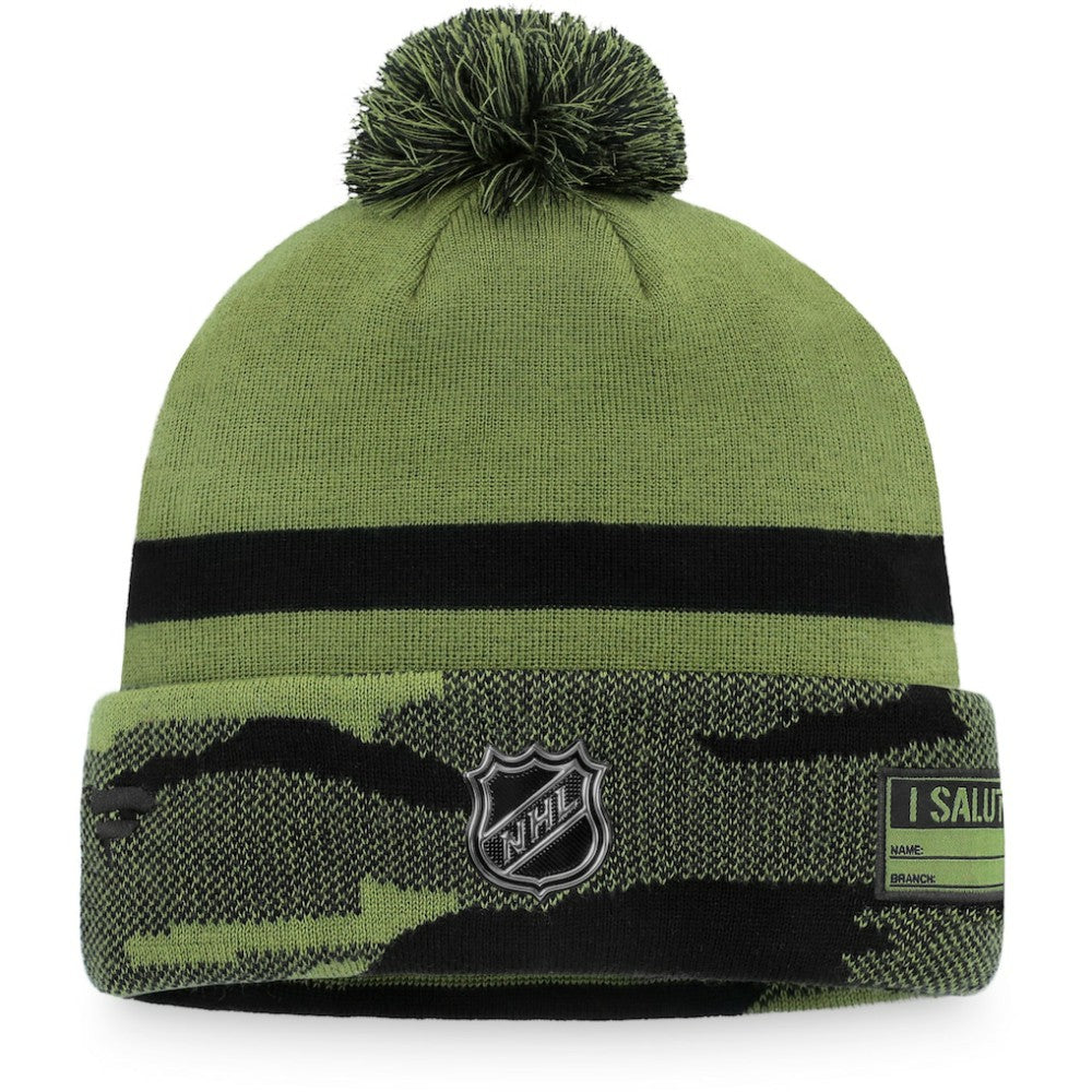 Washington Capitals Fanatics Military Appreciation Cuffed Knit Hat with Pom - Camo | Fanatics sale