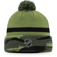 Washington Capitals Fanatics Military Appreciation Cuffed Knit Hat with Pom - Camo | Fanatics sale