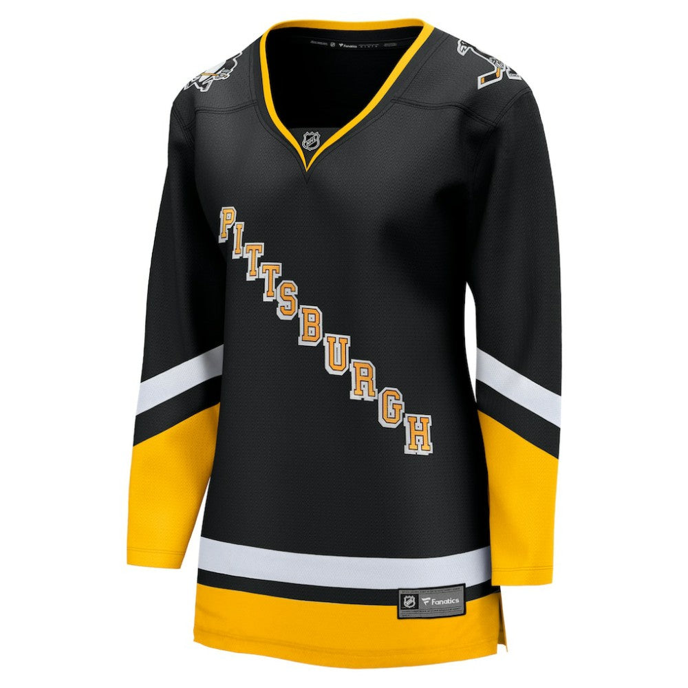 Pittsburgh Penguins Fanatics Women's Alternate Breakaway Jersey - Black | Fanatics Clearance