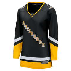 Pittsburgh Penguins Fanatics Women's Alternate Breakaway Jersey - Black | Fanatics Clearance