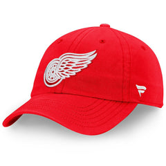 Detroit Red Wings Fanatics Core Primary Logo Adjustable Hat - Red | Fanatics discount
