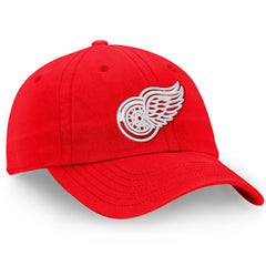 Detroit Red Wings Fanatics Core Primary Logo Adjustable Hat - Red | Fanatics discount