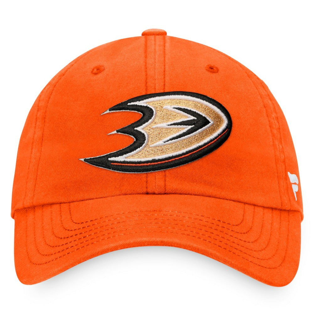 Anaheim Ducks Fanatics Core Primary Logo Adjustable Hat - Orange | Fanatics on sale