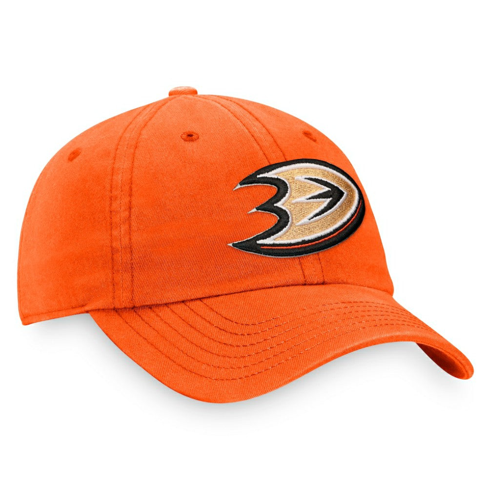 Anaheim Ducks Fanatics Core Primary Logo Adjustable Hat - Orange | Fanatics on sale