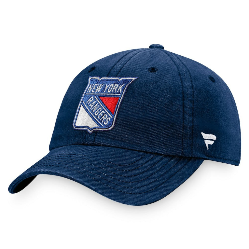 New York Rangers Fanatics Core Primary Logo Adjustable Hat - Navy | Fanatics near me