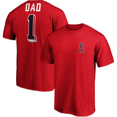 Los Angeles Angels Fanatics Number One Dad Team T-Shirt Near Me