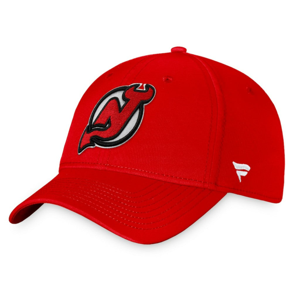 New Jersey Devils Fanatics Core Primary Logo Flex Hat - Red | Fanatics discount