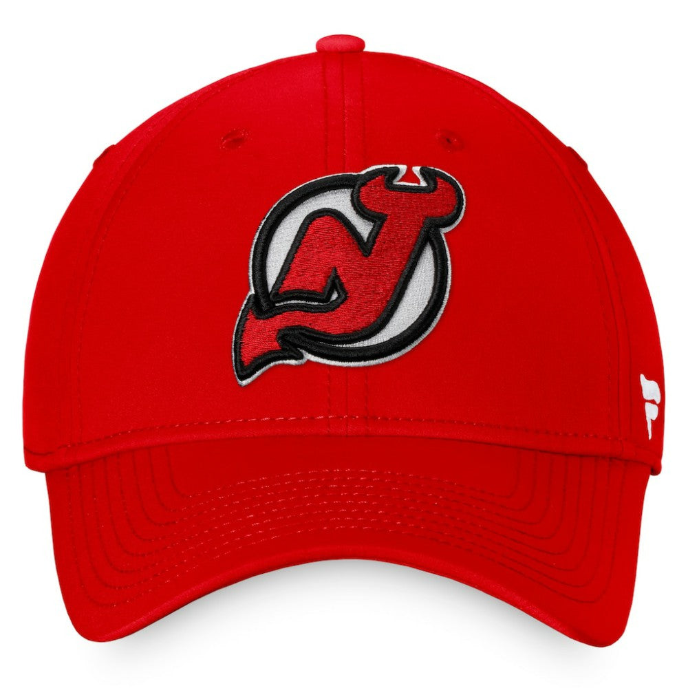 New Jersey Devils Fanatics Core Primary Logo Flex Hat - Red | Fanatics discount