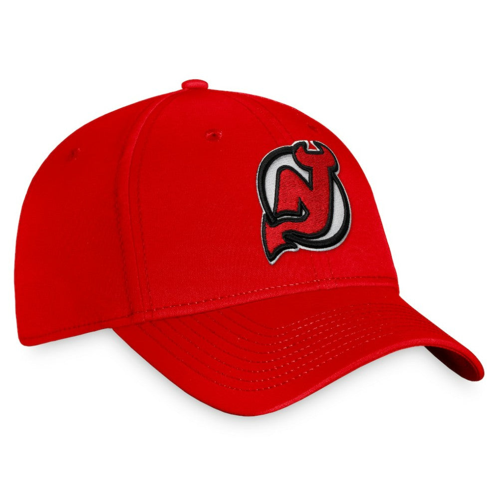 New Jersey Devils Fanatics Core Primary Logo Flex Hat - Red | Fanatics discount