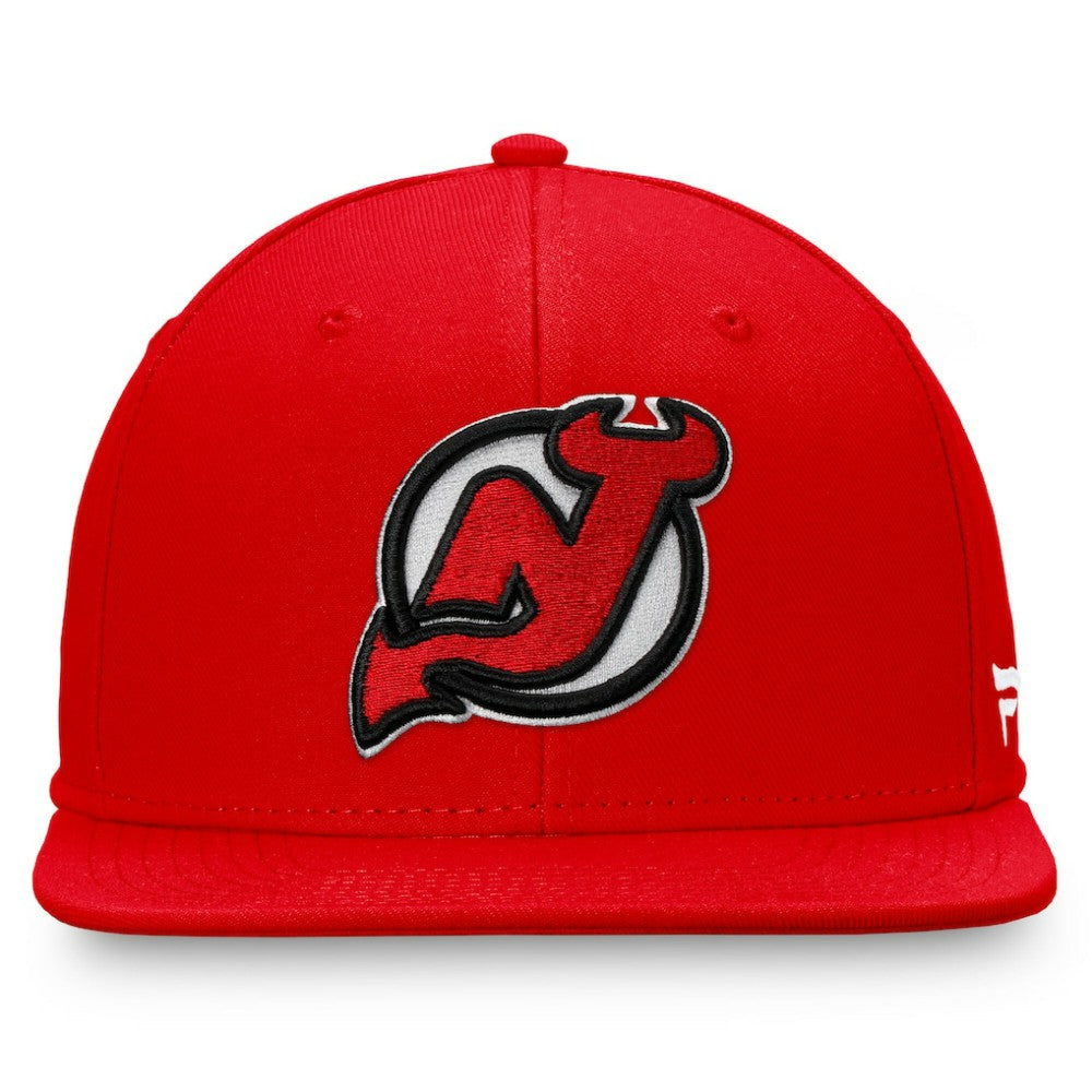 New Jersey Devils Fanatics Primary Logo Snapback Hat - Red | Fanatics sale