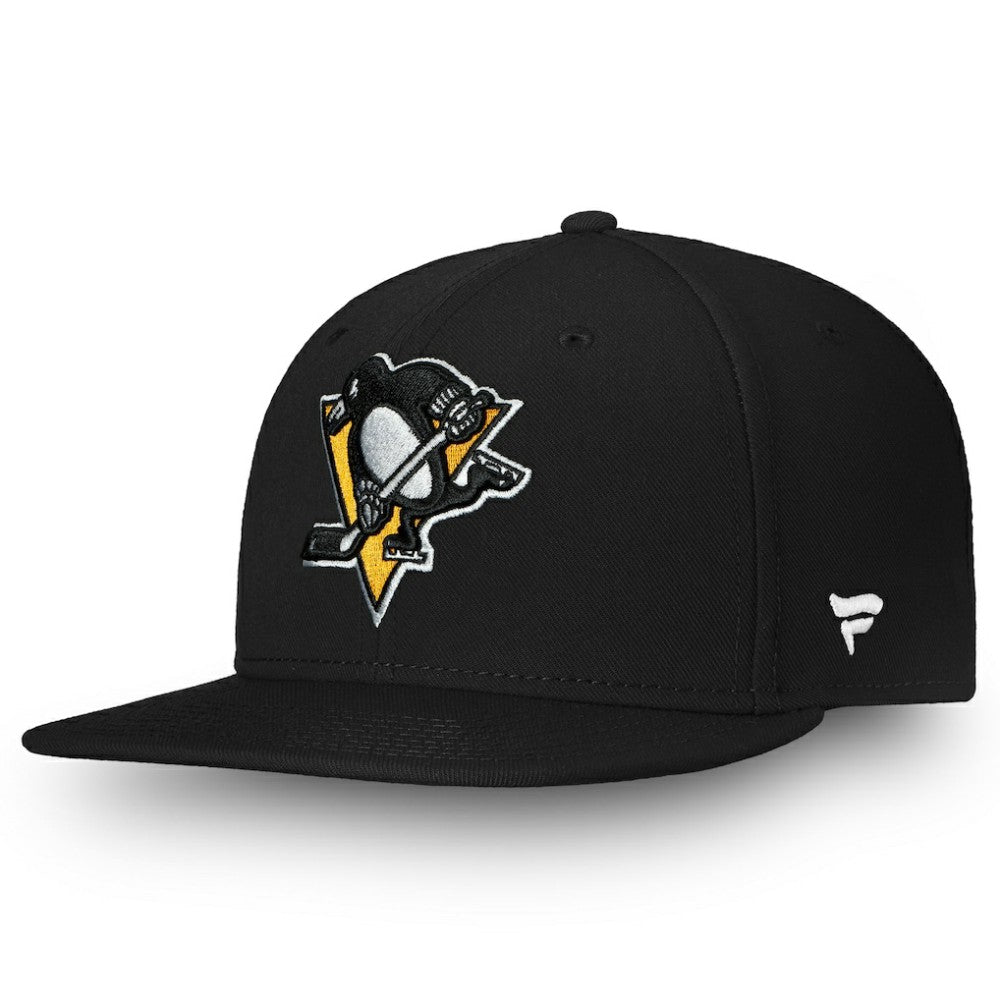 Pittsburgh Penguins Fanatics Primary Logo Snapback Hat - Black | Fanatics Lifestyle