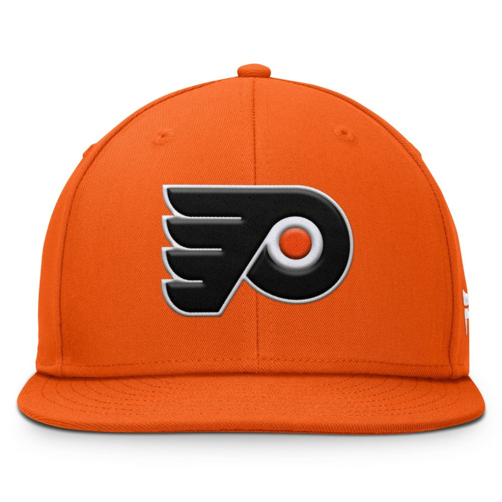 Philadelphia Flyers Fanatics Primary Logo Snapback Hat - Orange | Fanatics sale