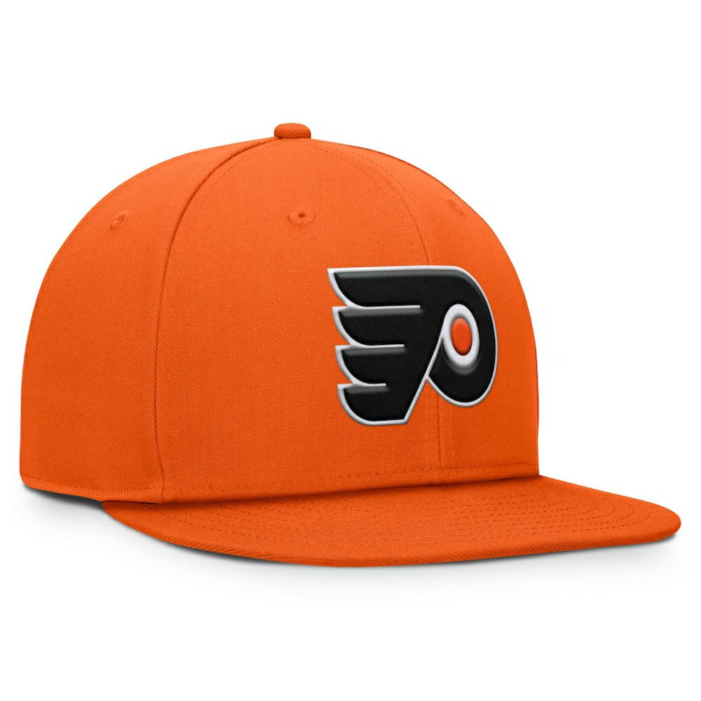 Philadelphia Flyers Fanatics Primary Logo Snapback Hat - Orange | Fanatics sale