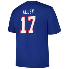 Josh Allen Buffalo Bills Big & Tall Player Name & Number T-Shirt - Royal - Fanatics