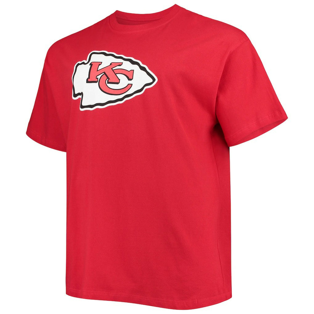 Travis Kelce Kansas City Chiefs Big & Tall Player Name & Number T-Shirt - Red - Fanatics