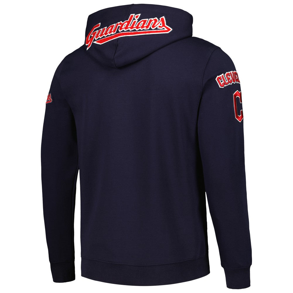 Cleveland Guardians Pro Standard Team Logo Pullover Hoodie Outlet