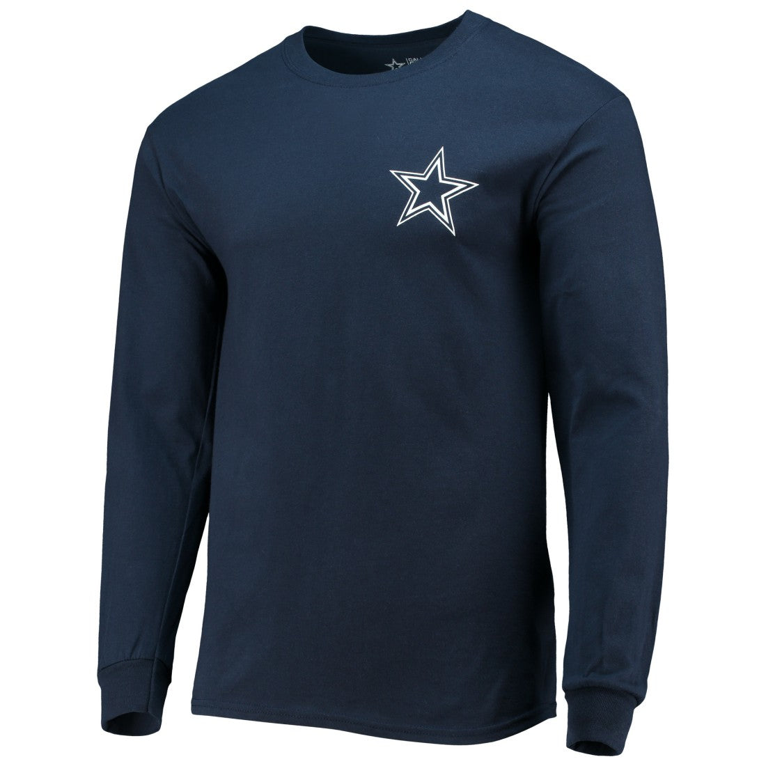 Dallas Cowboys #1 Dad Long Sleeve T-Shirt - Navy - Fanatics