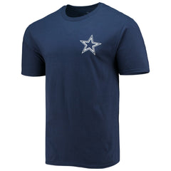 Dallas Cowboys #1 Dad T-Shirt - Navy - Fanatics