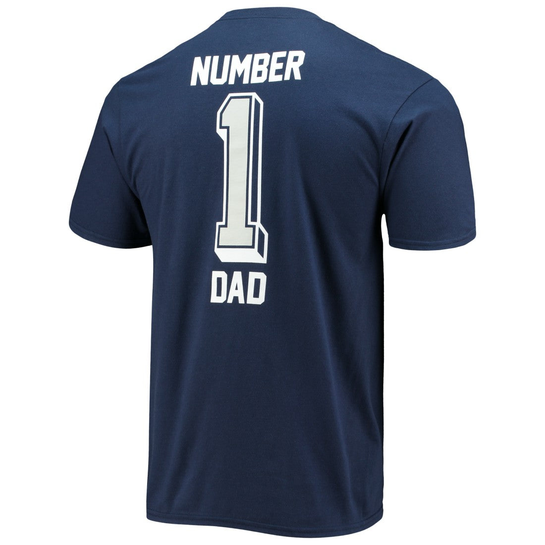 Dallas Cowboys #1 Dad T-Shirt - Navy - Fanatics