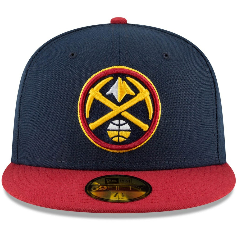 New Era Denver Nuggets 2-Tone 59FIFTY Fitted Hat Navy/Red