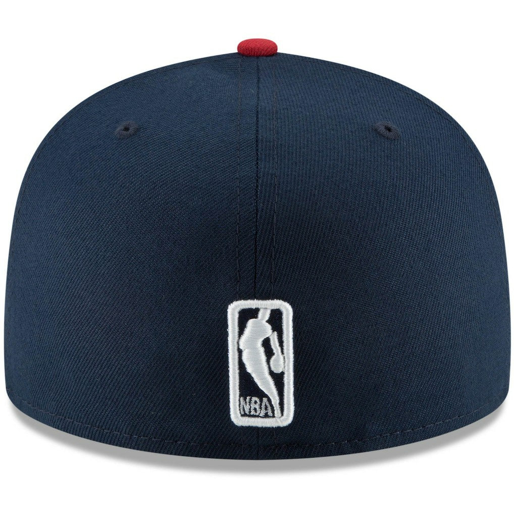 New Era Denver Nuggets 2-Tone 59FIFTY Fitted Hat Navy/Red