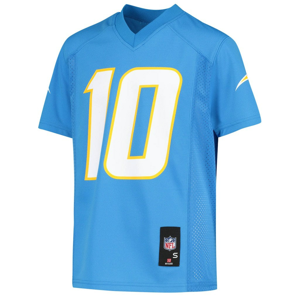 Justin Herbert Los Angeles Chargers Youth Replica Player Jersey - Powder Blue - NFL