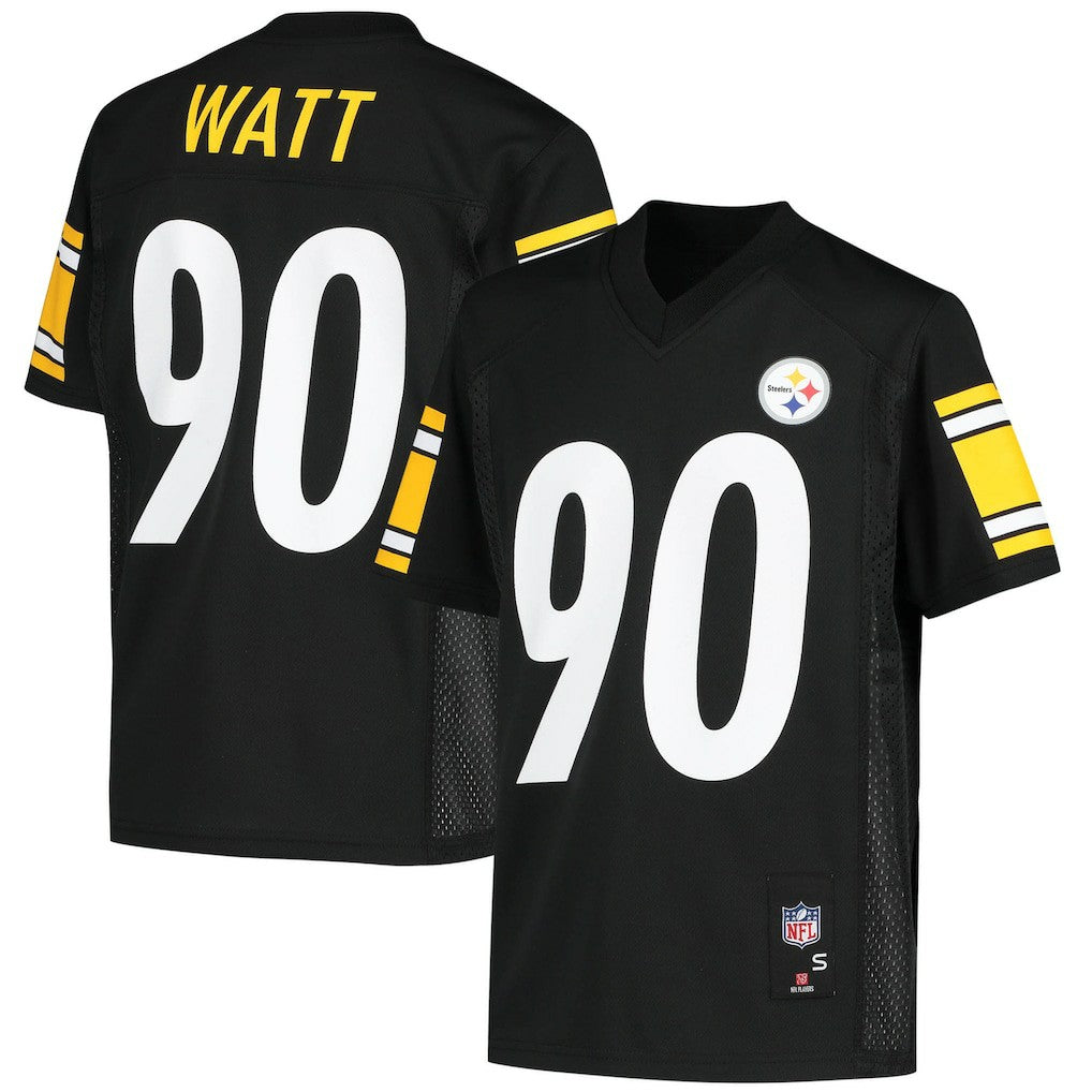 T.J. Watt Pittsburgh Steelers Youth Replica Player Jersey - Black - NFL