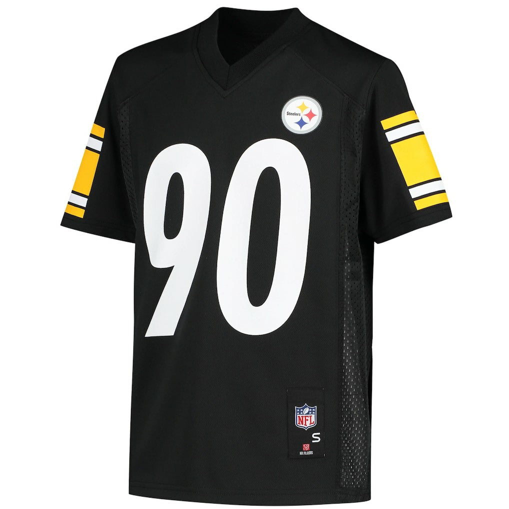 T.J. Watt Pittsburgh Steelers Youth Replica Player Jersey - Black - NFL