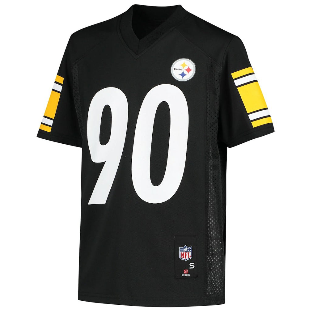 T.J. Watt Pittsburgh Steelers Youth Replica Player Jersey - Black - NFL