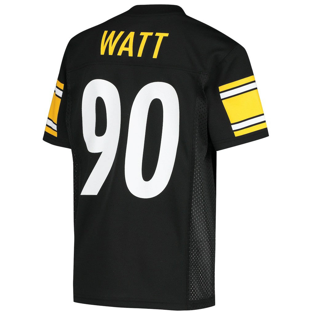 T.J. Watt Pittsburgh Steelers Youth Replica Player Jersey - Black - NFL