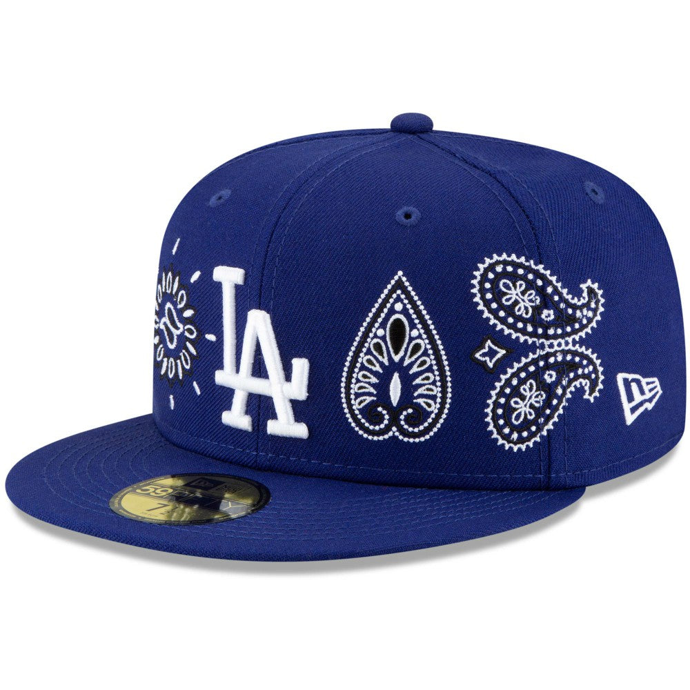 Los Angeles Dodgers New Era Paisley Elements 59FIFTY Fitted Hat Outlet