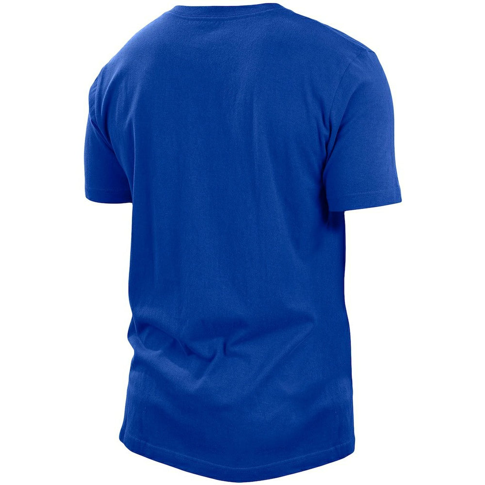 Los Angeles Rams New Era Split Logo 2-Hit T-Shirt - Royal - NFL