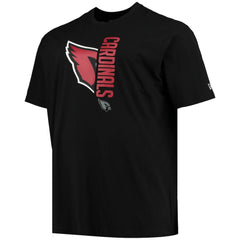 Arizona Cardinals New Era Big & Tall 2-Hit T-Shirt - Black - NFL