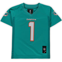 Tua Tagovailoa Miami Dolphins Preschool Replica Player Jersey - Aqua - NFL