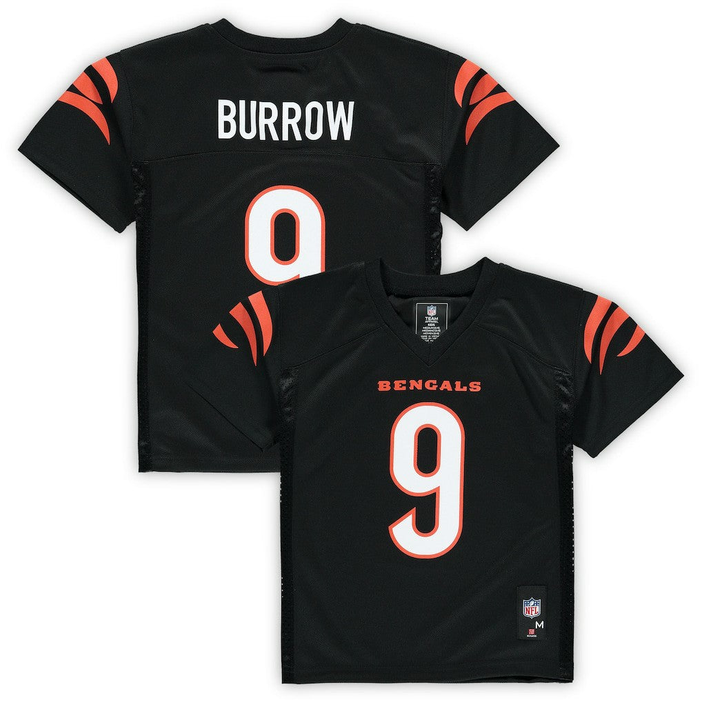 Joe Burrow Cincinnati Bengals Preschool Replica Player Jersey - Black - NFL