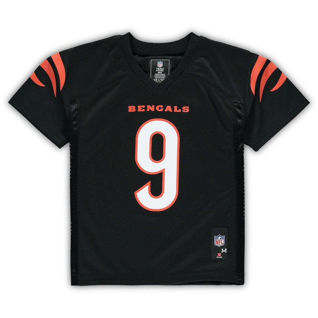 Joe Burrow Cincinnati Bengals Preschool Replica Player Jersey - Black - NFL