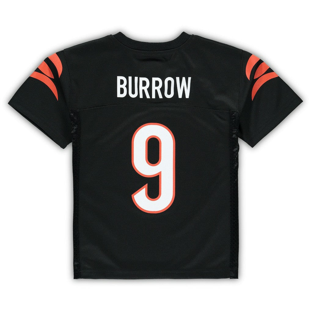 Joe Burrow Cincinnati Bengals Preschool Replica Player Jersey - Black - NFL