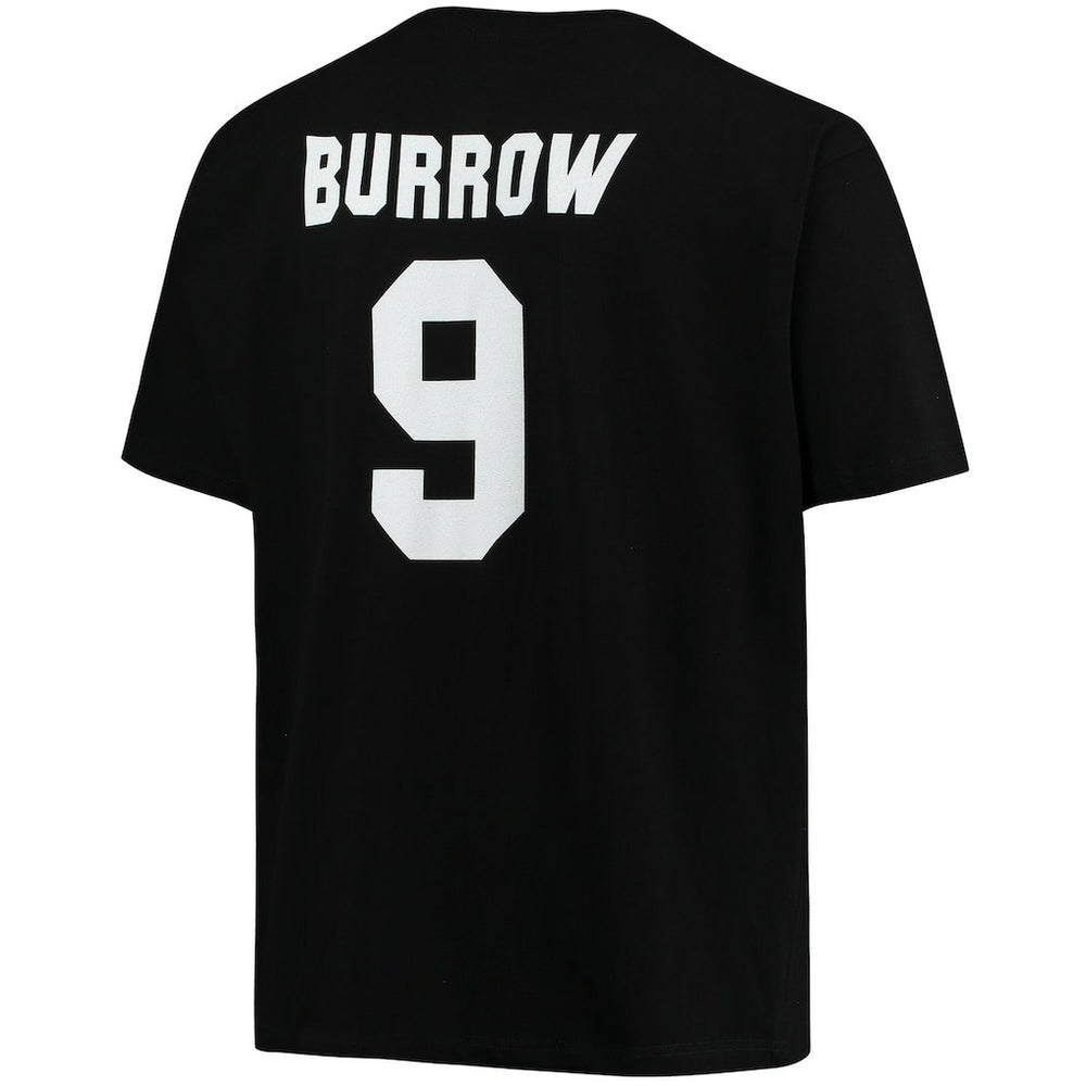 Joe Burrow Cincinnati Bengals Big & Tall Player Name & Number T-Shirt - Black - Fanatics