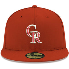 Colorado Rockies New Era White Logo 59FIFTY Fitted Hat Near Me
