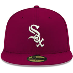 Chicago White Sox New Era White Logo 59FIFTY Fitted Hat Sale