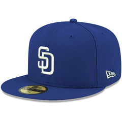 San Diego Padres New Era White Logo 59FIFTY Fitted Hat Online