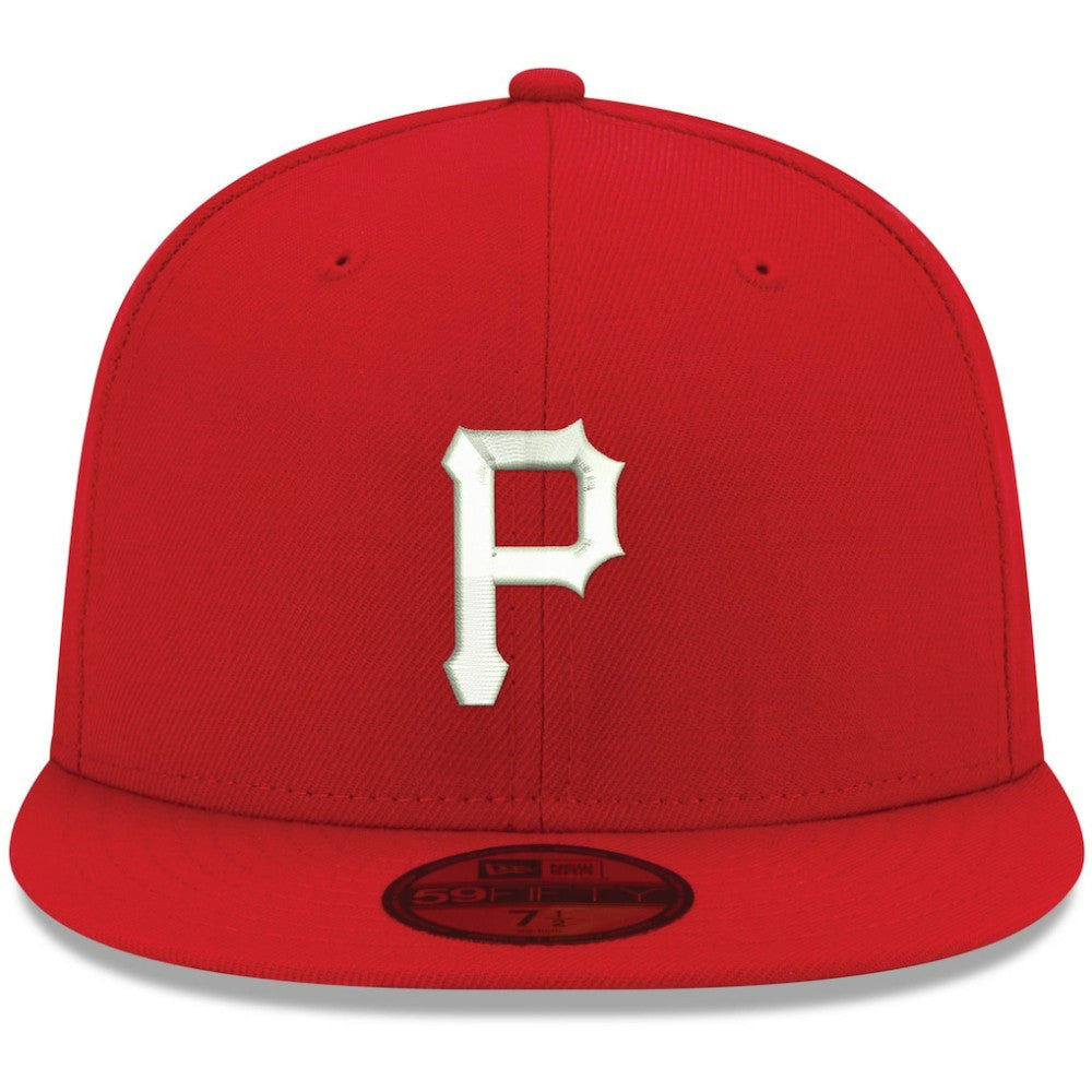 Pittsburgh Pirates New Era White Logo 59FIFTY Fitted Hat Near Me