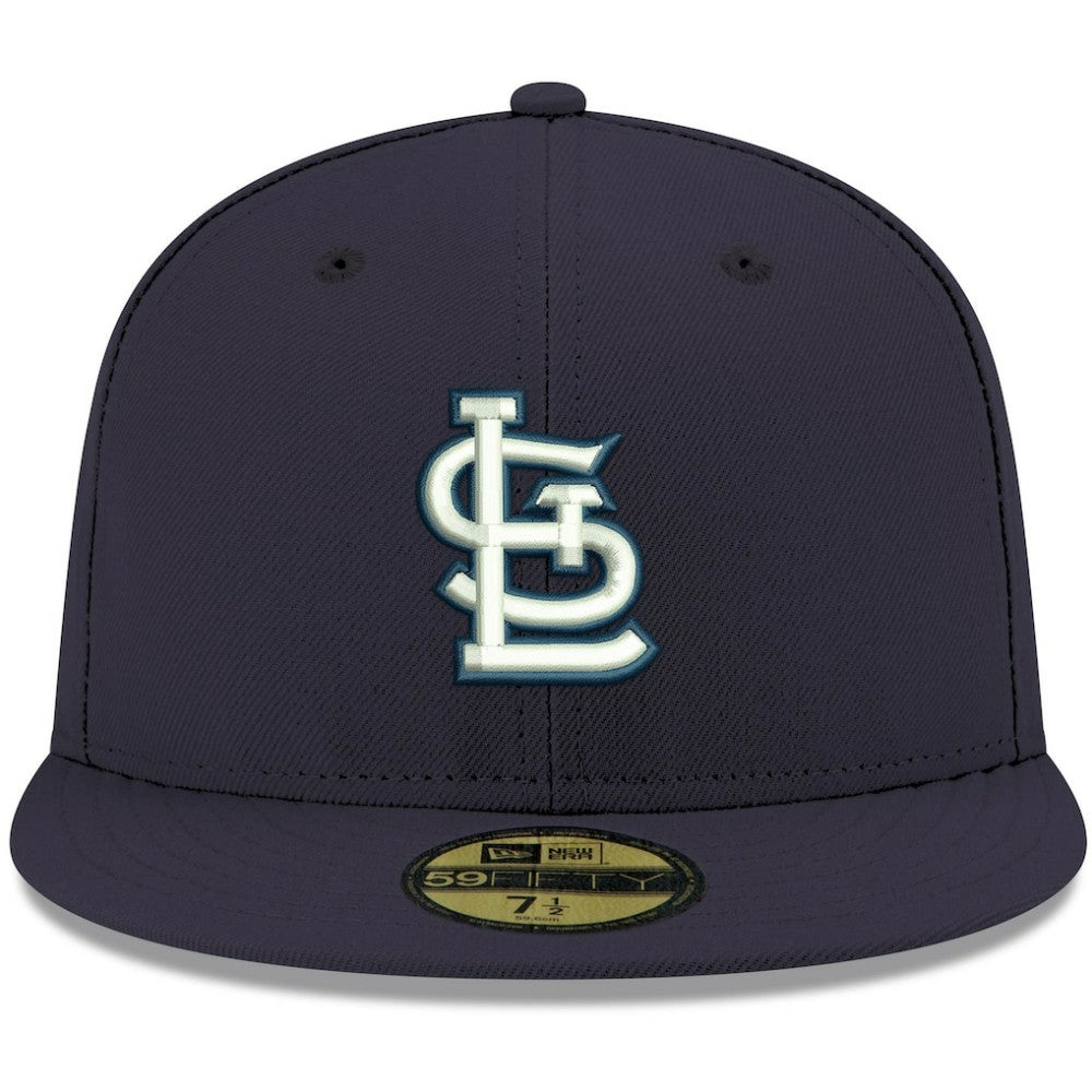 St. Louis Cardinals New Era White Logo 59FIFTY Fitted Hat Near Me