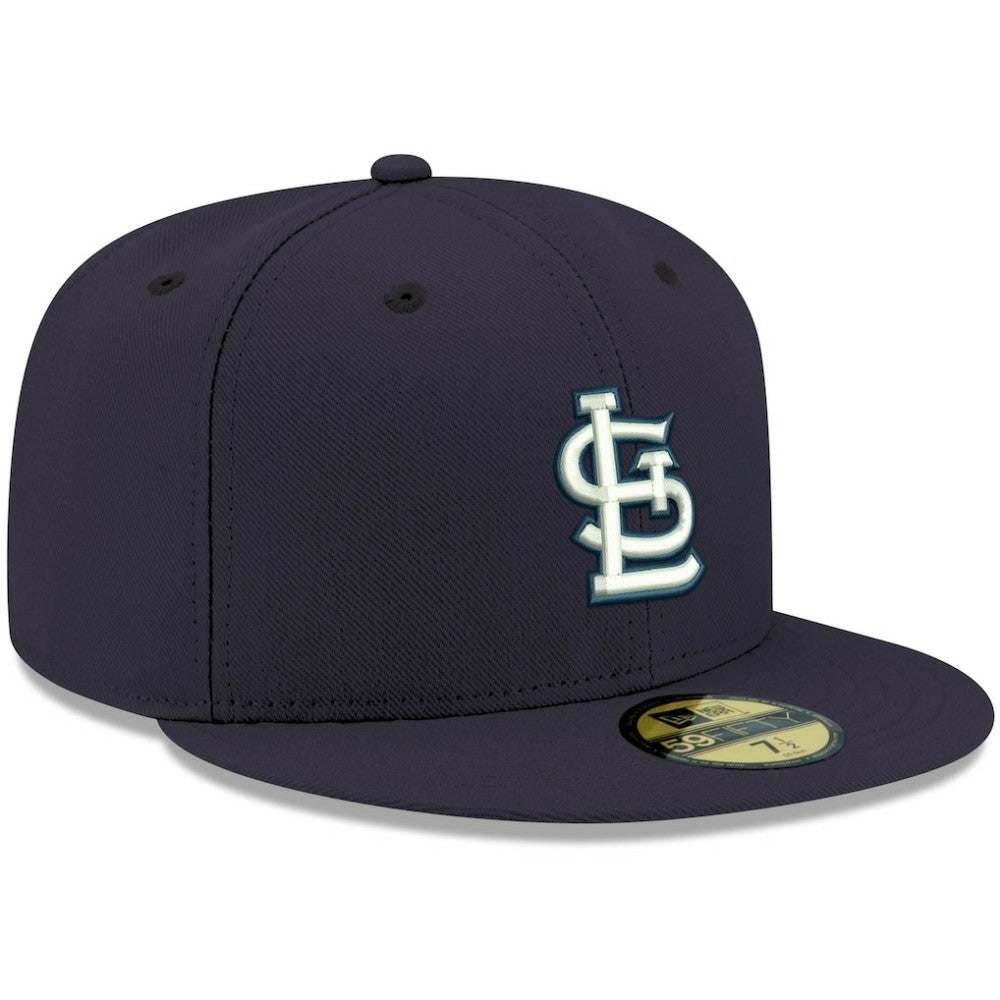 St. Louis Cardinals New Era White Logo 59FIFTY Fitted Hat Near Me