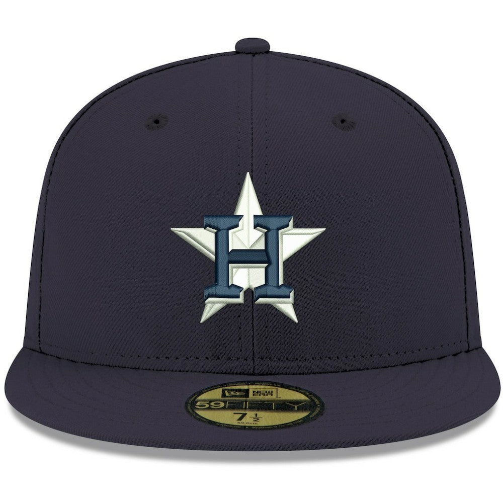 Houston Astros New Era White Logo 59FIFTY Fitted Hat Near Me