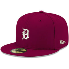 Detroit Tigers New Era White Logo 59FIFTY Fitted Hat Online